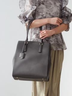 Jewelna Rose★チャコールグレー トートバッグ OLバッグ エト 縦のサムネイル