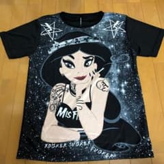男女兼用 悪プリンセス Tシャツ アラジン Disney ジャスミンのサムネイル