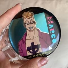 ユニバ　USJ限定　ONE PIECE  ワンピース　缶バッチ　マルコのサムネイル