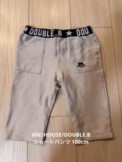 DOUBLE.B ハーフパンツ 100cm - メルカリ