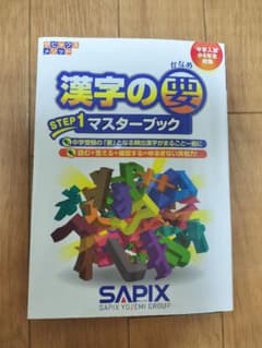 SAPIX 漢字の要 STEP1 マスターブック 中学入試のサムネイル