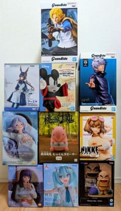 【五条/サボ/初音ミク/クリリン他】プライズフィギュア10体セットまとめ売り