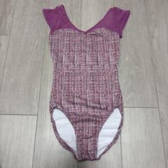 a-chan様専用　stina パープル Vネック バレエレオタード Sのサムネイル