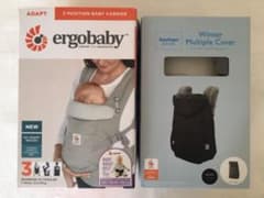 ergobabyベビーキャリアADAPT とBabyHopper 防寒カバーのサムネイル
