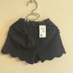 西松屋　ハーフパンツ　黒　95cmのサムネイル