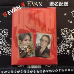EVAN☆DEATH OF ME☆ヒスン☆weverse特典トレカ２枚のサムネイル