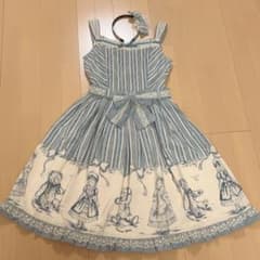 ビスクドールジャンパースカート カチューシャ セット イノセント
