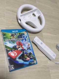 マリオカート8 リモコンとハンドル付きのサムネイル