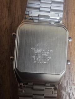 CITIZEN ANA-DIGI TEMP アナデジテンプ 腕時計　シルバーのサムネイル