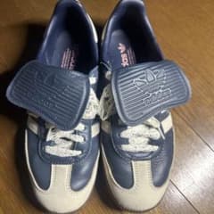 adidas サンバ　スニーカー ネイビー25.0のサムネイル