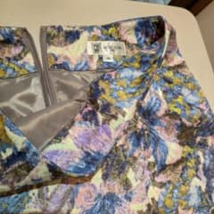 MICHEL KLEIN 花柄ジャガード タイトスカート 38のサムネイル