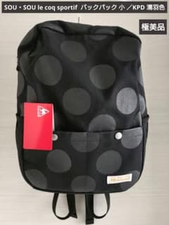 SOU・SOU ルコック バックパック 小 濡羽色 極美品リュック SOUSOU