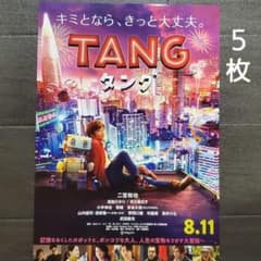 영화 TANG 텅 전단 플라이어 5장.