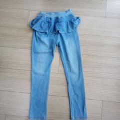 プティマイン　フレアデニムパンツ　120のサムネイル