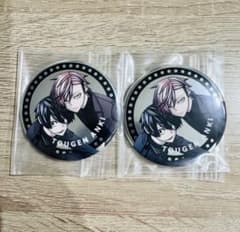 桃源暗鬼 淀川真澄 花魁坂京夜 メタリック 缶バッジ ファボテリア 原作