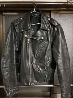 Schott ダブルライダースジャケット ブラックのサムネイル