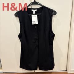 H&M ベスト ブラックのサムネイル