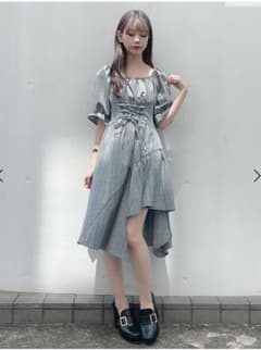 。あ様取り置き【titty&Co.PETIT】イレヘムスピンドル5分袖ワンピースのサムネイル