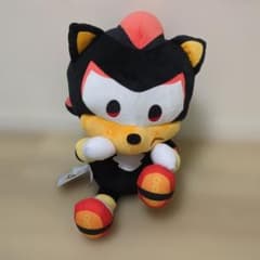 ラウンドワン限定 ソニック ぴょこぴょこLLこぬいぐるみ シャドウ