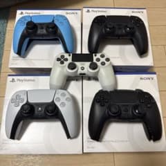 PS5 DualSense ジャンク品+PS4 DualShock 正規品のサムネイル