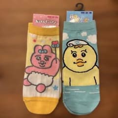 おぱんちゅうさぎ&んぽちゃむ靴下