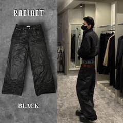 RADIANT ブラック ワイドレッグパンツサイズsのサムネイル