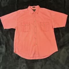 Eddie Bauer 黒タグ　80〜90S 半袖シャツ XXLのサムネイル
