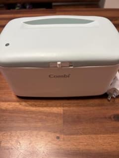 Combi おしりふきウォーマー ホワイト/ライトブルーのサムネイル