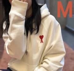 Amiparis アミパリス パーカー 長袖 ホワイト Mのサムネイル
