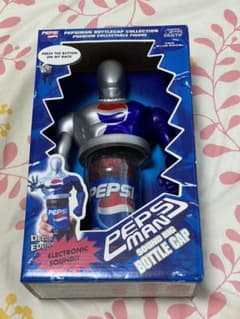 【非売品】ペプシマン　サウンドビッグボトルキャップのサムネイル