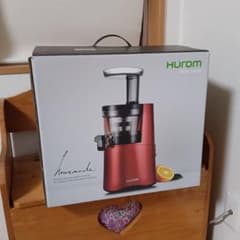未使用品 】 HUROM スロージューサー フェラーリレッド H-AA-RBA