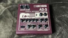 BOSS AD-5 アコギプリアンプ ギタリスト坂元昭二さん元所有品 BOSS AD-5 アコギプリアンプ ギタリスト坂元昭二さん元所有品 - メルカリ