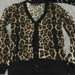ヒョウ柄カーディガンのサムネイル