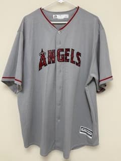 【中古】Los Angeles Angels 応援ユニフォーム 2XL グレーのサムネイル