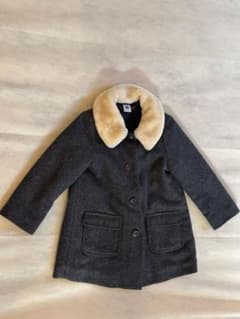 【 PETIT BATEAU 】ウールコート 襟付きのサムネイル