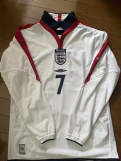 UMBRO イングランド代表 2004ユーロ大会 ベッカム 7 長袖 - メルカリ