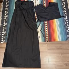 6(ROKU)＞コットン ケープ ロング ワンピース - メルカリ 