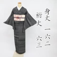 江戸小紋 袷 着物 村山存男 モノトーン 小紋柄寄せ模様 26K03 - メルカリ