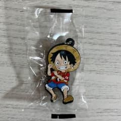 ワンピース ルフィー くら寿司 ラバーキーホルダー 新品のサムネイル