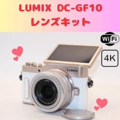 ☆未使用級ショット数34回☆ LUMIX DC-GF10 レンズキット - メルカリ