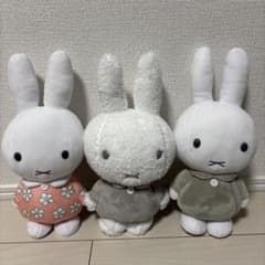 ミッフィーのぬいぐるみ3体セットのサムネイル