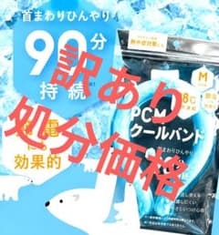 訳あり アイスネックリング 冷却 クールバンド クールリング PCM 熱中症対策のサムネイル