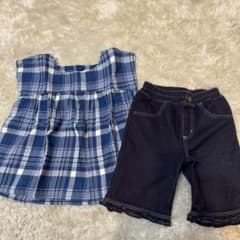 女の子　110cm トップス・ボトムス2点セットのサムネイル