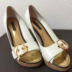 美品オープントゥ パンプス 37 LOUIS VUITTONのサムネイル
