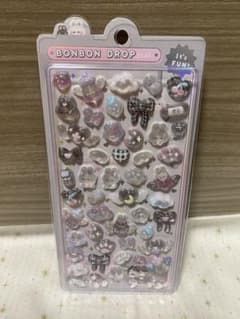 ボンボンドロップシール しろくろボンボン ボンドロ