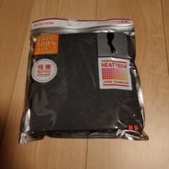 UNIQLO ヒートテックコットンレギンス 極暖 ダークグレー XXLのサムネイル