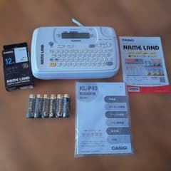 CASIO NAME LAND KL-P40 ラベルライターのサムネイル