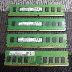メモリー　DDR4 2133P 4GB 7枚セット SAMSUNG 4GB DDR4-2133P 4枚セット - メルカリ