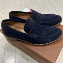 ネイビー スエード ローファー coach コーチのサムネイル