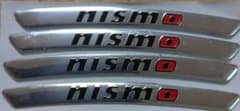 nismo  ステッカー 4枚セット (シルバー）のサムネイル